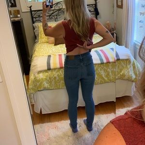 Madewell 11” High-Rise Skinny Jeans